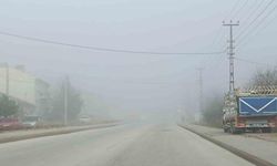 Eskişehir’de etkili olan sis görüş mesafesini azalttı