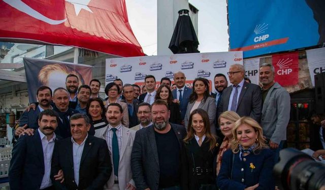 CHP Bodrum Yağhane Seçim Ofisi açıldı