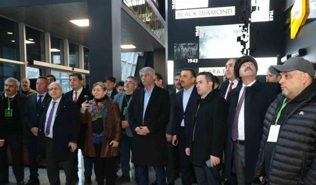 Karaelmas Ekpresi’nin yolcuları, Türkiye’nin ilk Maden Müzesi’ni gezdi
