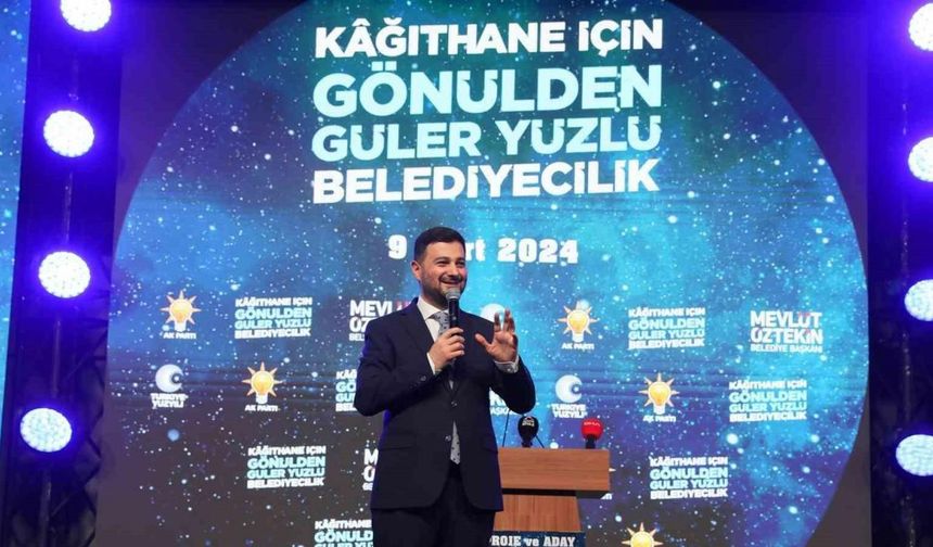 Kağıthane Belediye Başkanı Öztekin yeni dönem projelerini anlattı